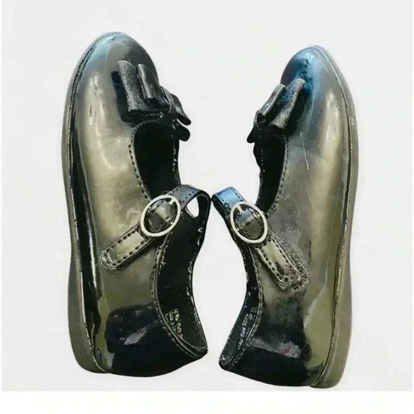 Smartfit Toddler Girl's May Jane Bow Dressy Shoes SZ 8.5 - Picture 4 of 6